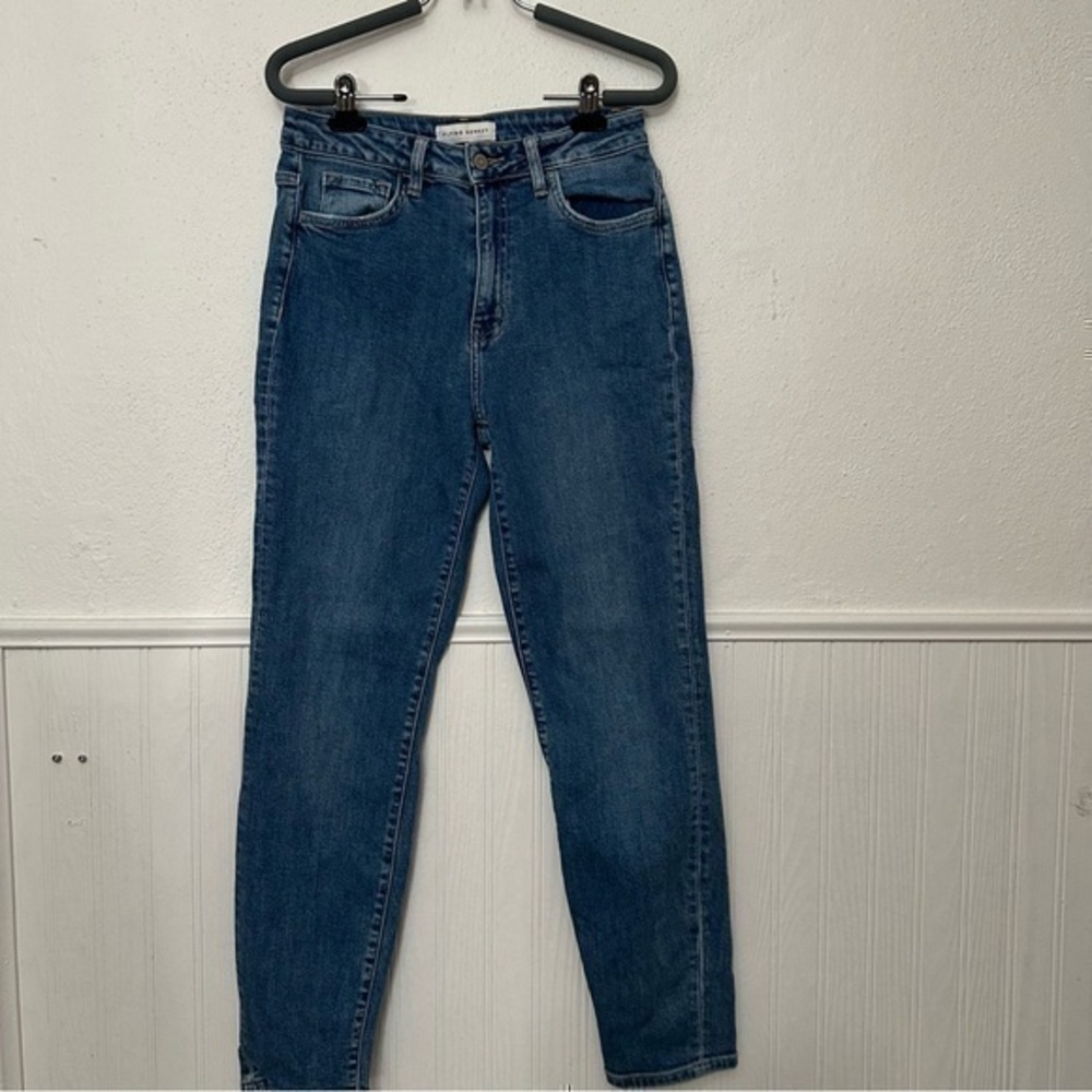 Flying monkey easy cuffed mom jeans